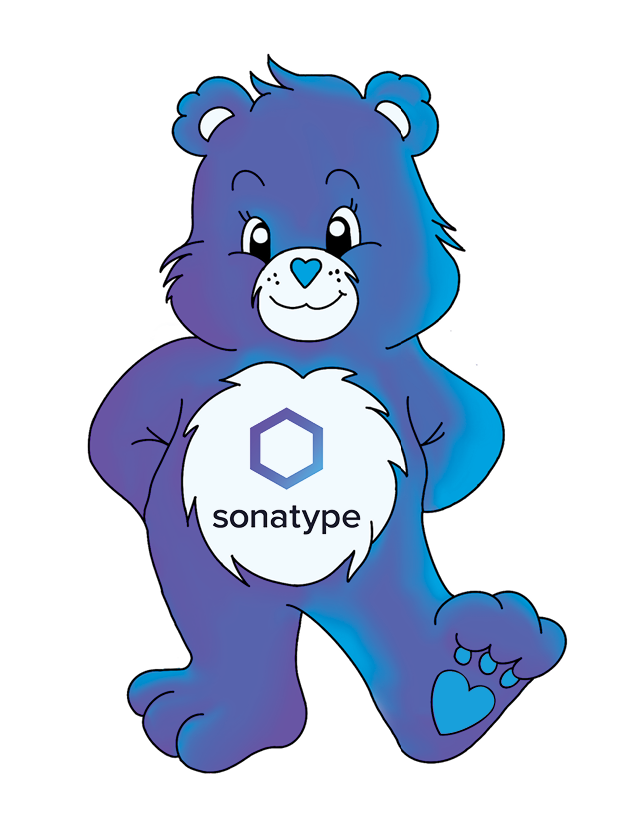 Sticker design: Carebare stacked logo