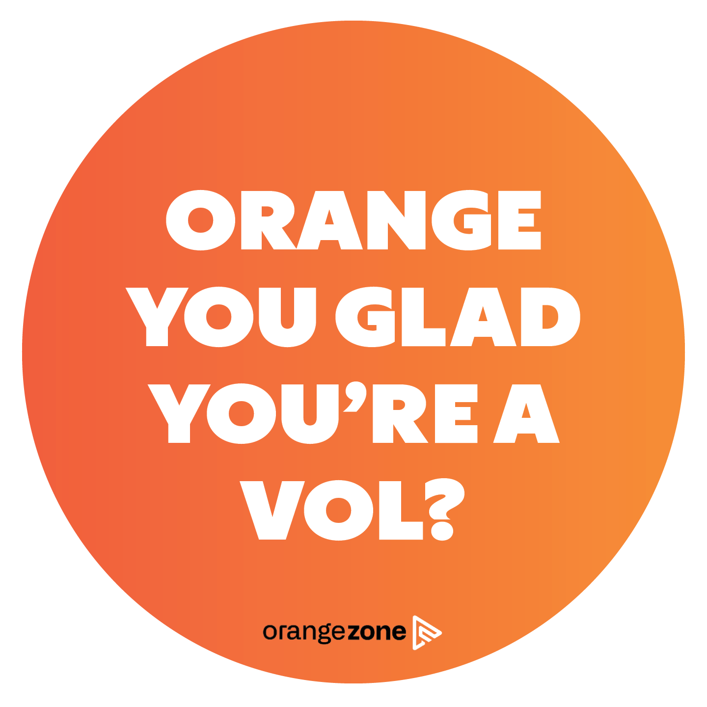 Game day pin: Orange you glad you're a Vol